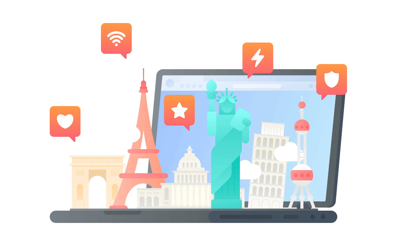在克罗地亚连接到中国的软件 - 翻回VPN